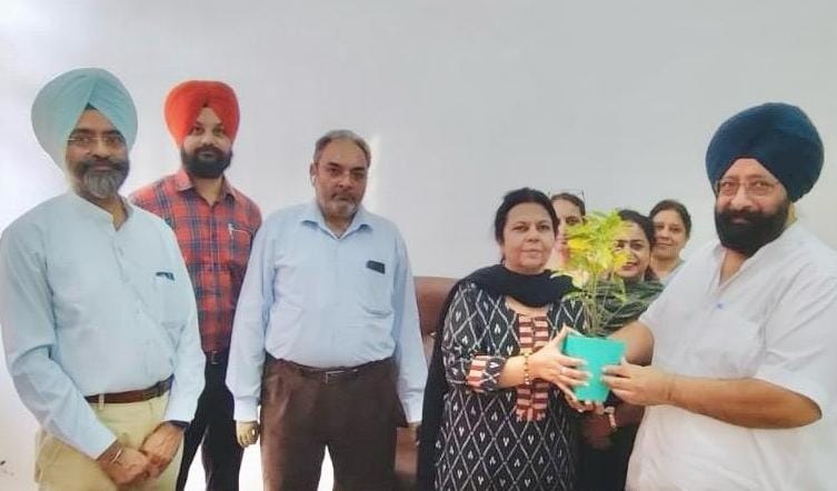 Shikha Nehra took charge as Deputy Director Public Relations Patiala